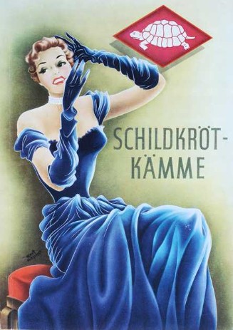 Schildkröt - "Schildkröt-Kämme", Kurt Hilscher, 1950/55