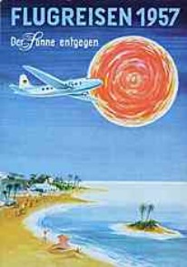  "Flugreisen 1957 - Der Sonne entgegen", Reiseprospekt