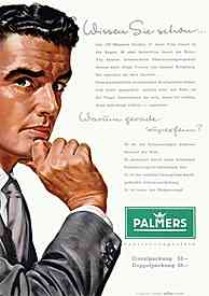 Palmers Werbung 1950er Jahre